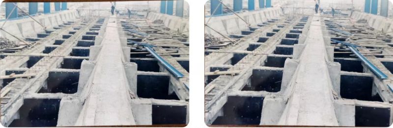 寶武集團(tuán)馬鋼股份焦化廠(chǎng)備煤倉(cāng)內(nèi)超高分子量聚乙烯耐磨板